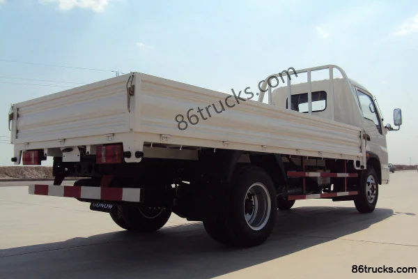 GAC Gonow Xingfu 80 hp 4X2(6 wheels) 4m single-row flatbed mini truck Chassis (1) | 86Trucks
