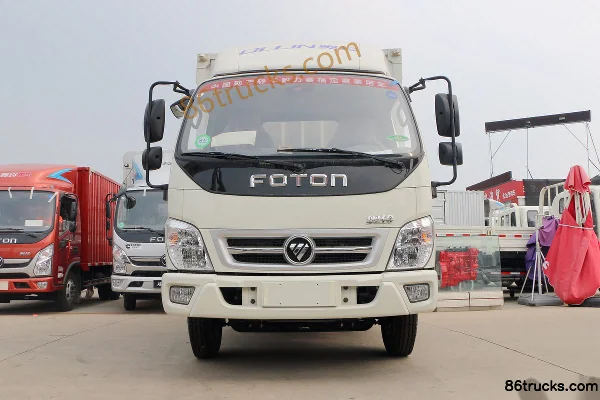 Foton Ollin TX Value Edition 110hp 4X2(6 wheels) 4.165m Single Row Van Light Truck Chassis (Air Brake) Exterior (2) | 86Trucks