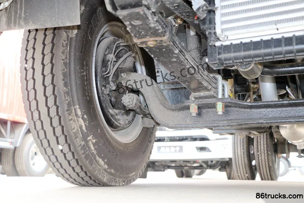 Foton Ollin TX Value Edition 110hp 4X2(6 wheels) 4.165m Single Row Van Light Truck Chassis (Air Brake) (2) | 86Trucks