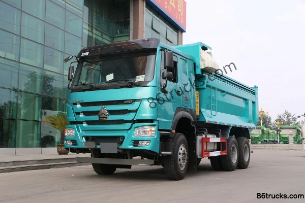 Sinotruk HOWO Heavy Truck 340 hp 6X4(10 wheels) 5.6m Eco Dump Truck Exterior (3) | 86Trucks