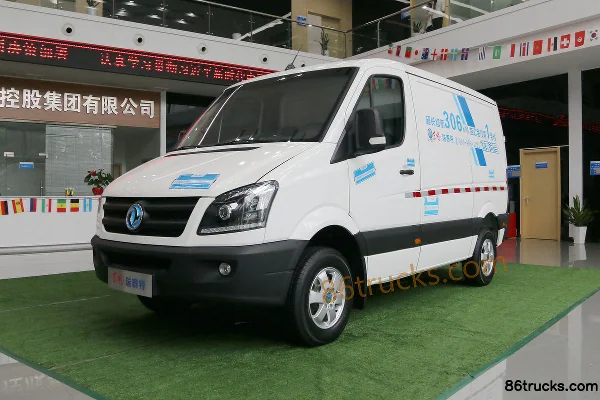 Dongfeng EM30-RTT camion de transport fourgon électrique pur 5,4 m 65,5 kWh Extérieur (3) | 86Trucks