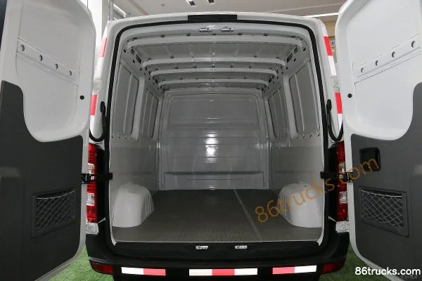 Dongfeng EM30-RTT camion de transport fourgon électrique pur 5,4 m 65,5 kWh Caisse (2) | 86Trucks