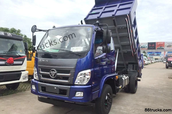 Foton Ruivo E3 129 ch 4X2(6 roues) camion benne 3,8 m Extérieur (2) | 86Trucks