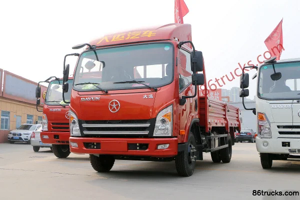 Dayun New Aopuli 170 hp 4X2(6 wheels) 4.12m single-row flatbed light truck (China VI) (Yunnei Power) Exterior (3) | 86Trucks