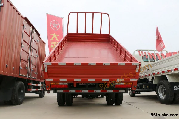 Dayun Aopuli 170hp 4X2(6 wheels) 4.2m Semi-Excluded Dump Truck Exterior (3) | 86Trucks
