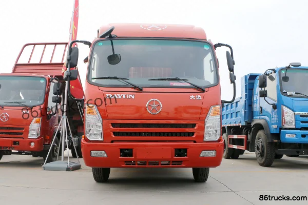 Dayun Aopuli 115hp 4X2(6 wheels) 4.12m single-row van light truck Exterior (2) | 86Trucks