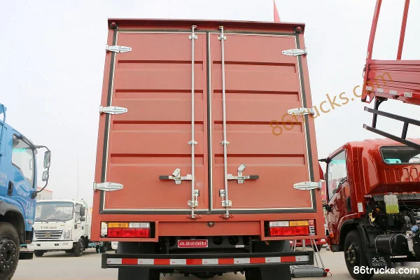 Dayun Aopuli 115hp 4X2(6 wheels) 4.12m single-row van light truck Body (1) | 86Trucks