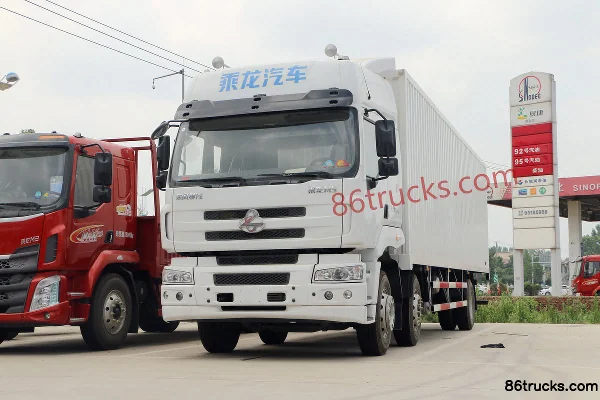 DongfengLiuqi Chenglong M5 245 ch 6X2(8 roues) camion porteur fourgon 9,6 m Extérieur (3) | 86Trucks