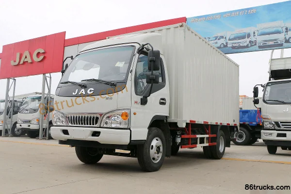 JAC New Kangling H3 Narrow Body 95hp 4X2(6 wheels) 4.15m Single Row Van Light Truck Exterior (3) | 86Trucks