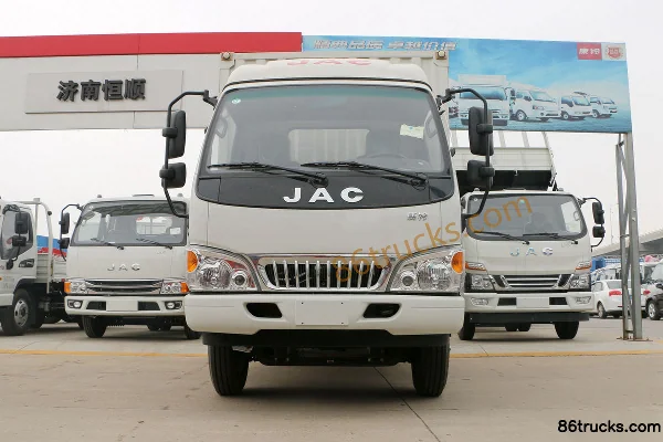 JAC New Kangling H3 Narrow Body 95hp 4X2(6 wheels) 4.15m Single Row Van Light Truck Exterior (2) | 86Trucks