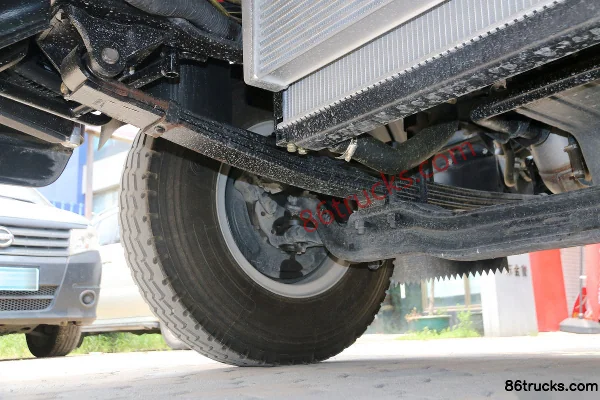 FAW Jiefang J6F 150 ch 4X2(6 roues) 4,21 m simple cabine à ridelles Châssis (3) | 86Trucks