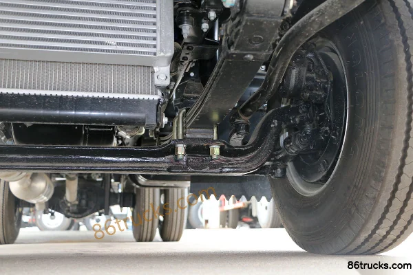 JAC Kangling H5 120hp 4X2(6 wheels) 3.85m Half Row Flatbed Light Truck Chassis (3) | 86Trucks