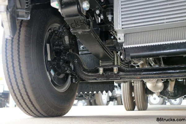 JAC Kangling H5 120hp 4X2(6 wheels) 3.85m Half Row Flatbed Light Truck Chassis (2) | 86Trucks