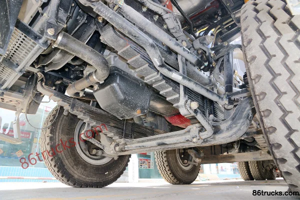Foton Auman New ETX 9 Series Heavy Truck 400hp 8X4(12 wheels) 7.4m dump truck Chassis (3) | 86Trucks