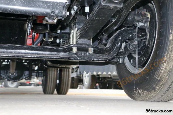 JAC Kangling H5 110hp 4X2(6 wheels) 4.18m Single Row Flatbed Light Truck Chassis (3) | 86Trucks