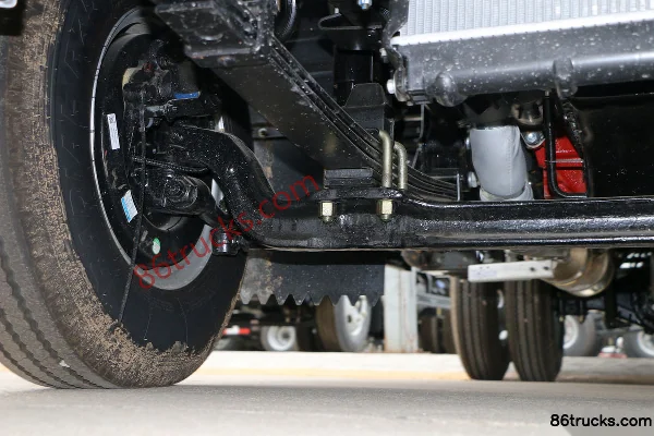 JAC Kangling H5 110hp 4X2(6 wheels) 4.18m Single Row Flatbed Light Truck Chassis (2) | 86Trucks