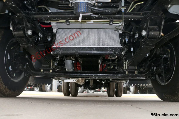 JAC Kangling H5 110hp 4X2(6 wheels) 4.18m Single Row Flatbed Light Truck Chassis (1) | 86Trucks