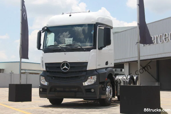 Mercedes-Benz New Actros heavy truck 450hp 6X2(8 wheels) highway tractor truck (model 2645 LSDNA) Exterior (3) | 86Trucks