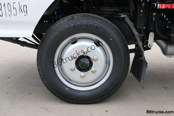 JAC Kangling X1 1.3L 87 hp 4X2(6 wheels) Gasoline 3.1m Single Row Flatbed Light Truck Chassis (3) | 86Trucks