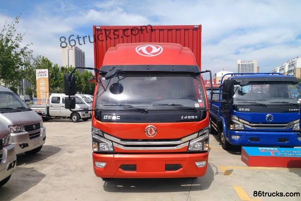 Dongfeng Duolika D6 modèle 2018 130 ch 4X2(6 roues) camion léger fourgon 4,17 m cabine simple Extérieur (2) | 86Trucks