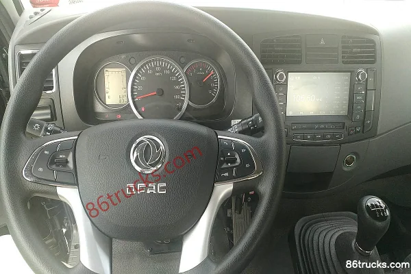 Dongfeng Duolika D6 modèle 2018 130 ch 4X2(6 roues) camion léger fourgon 4,17 m cabine simple (1) | 86Trucks