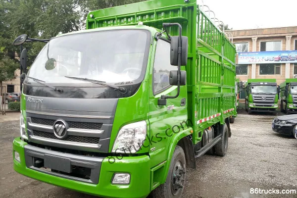 Foton Ruivo E3 129hp 4X2(6 wheels) 4.15m Single-row Stake Van Light Truck Exterior (3) | 86Trucks