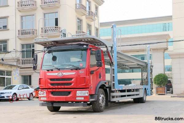 FAW Jiefang Qingdao Long V Medium Truck 180 hp 4X2(6 wheels) Cargo Truck Chassis Exterior (3) | 86Trucks