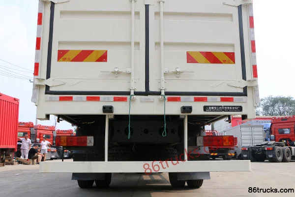 FAW Jiefang Qingdao Han V 2.0 Edition 220 hp 6X2(8 wheels) 9.65m Wing Opening Van Cargo Truck (Rear Axle Ratio 4.444) Body (2) | 86Trucks