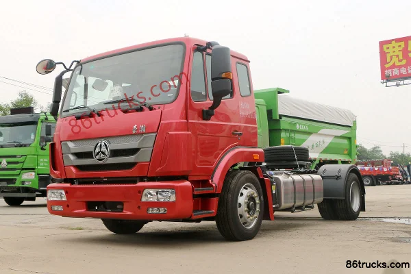 Sinotruk Hohan J5G Heavy Truck 340 hp 4X2(6 wheels) Car Carrier Semi-trailer Tractor Truck Exterior (3) | 86Trucks