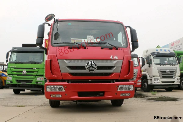 Sinotruk Hohan J5G Heavy Truck 340 hp 4X2(6 wheels) Car Carrier Semi-trailer Tractor Truck Exterior (2) | 86Trucks
