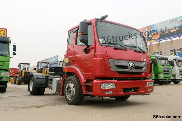 Sinotruk Hohan J5G Heavy Truck 340 hp 4X2(6 wheels) Car Carrier Semi-trailer Tractor Truck Exterior