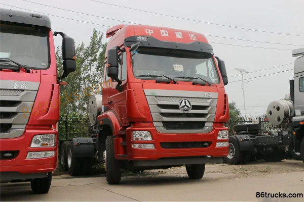 Sinotruk Hohan J7G Heavy Truck 430 hp 6X4(10 wheels) LNG Tractor Truck (Ratio 3.7) Exterior