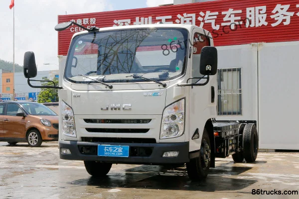 JMC Kaixiang EV 4.5T 4,2 m cabine simple camion léger frigorifique électrique pur 82,43 kWh 4X2(6 roues) Extérieur (3) | 86Trucks