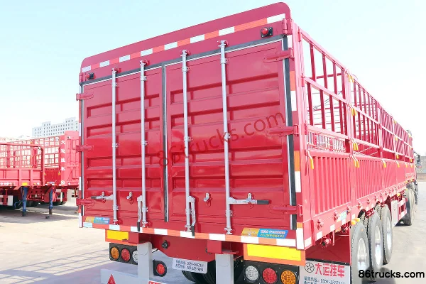Dayun 13 m semi-remorque à ridelles plates Extérieur (3) | 86Trucks
