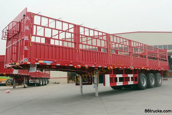 Dayun 13 m semi-remorque à ridelles plates Extérieur (2) | 86Trucks