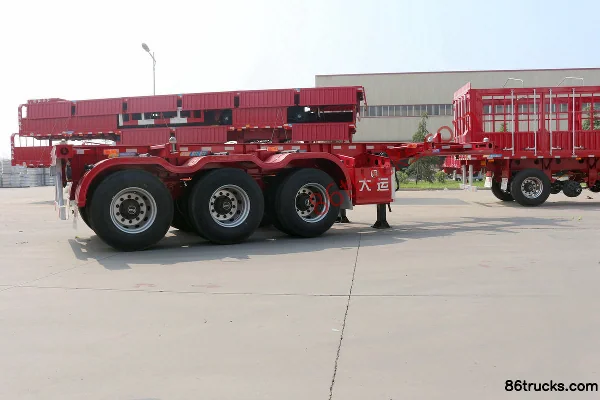 Dayun 20ft container skeleton semi-trailer Exterior (3) | 86Trucks