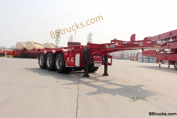 Dayun 20ft container skeleton semi-trailer Exterior (2) | 86Trucks