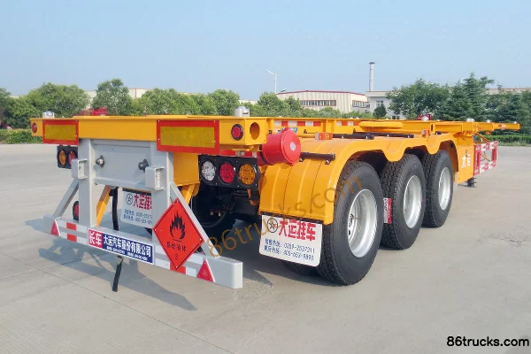 Dayun 40ft dangerous goods container skeleton semi-trailer Exterior (2) | 86Trucks