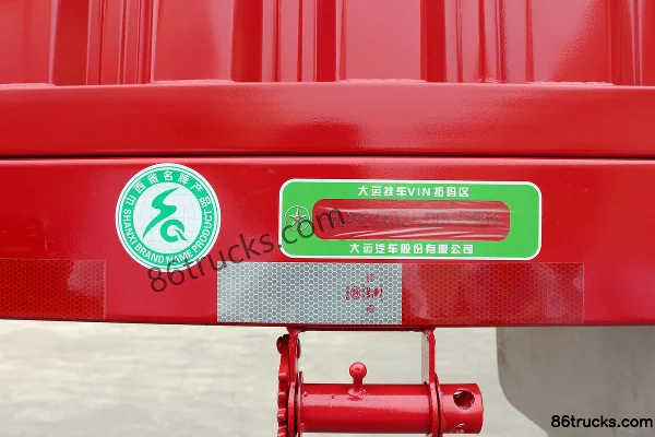 Dayun 13m Gooseneck Flatbed Semi-Trailer Exterior (3) | 86Trucks