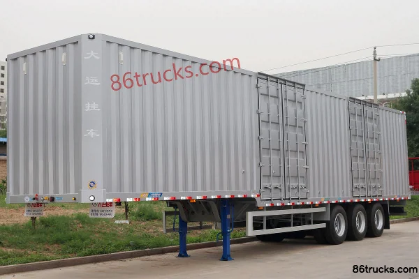 Dayun 13.75m Van Semi-Trailer Exterior (3) | 86Trucks