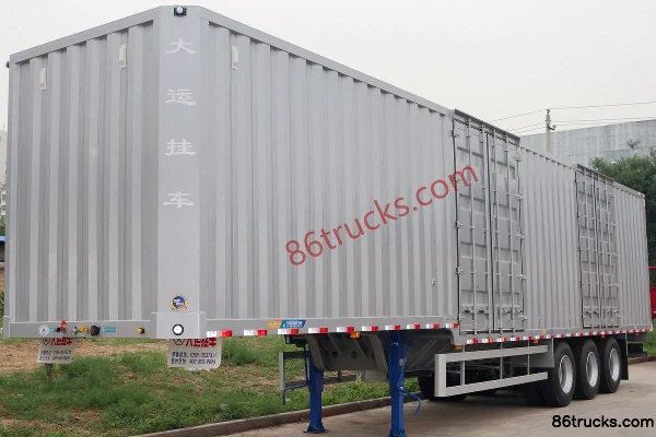 Dayun 13.75m Van Semi-Trailer Exterior (2) | 86Trucks