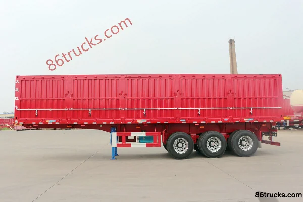 Dayun 11m Flatbed Side Dump Semi-Trailer Exterior (3) | 86Trucks