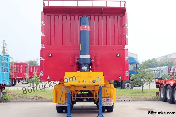 Dayun 9m Flatbed Rear Dump Semi-Trailer Exterior (2) | 86Trucks