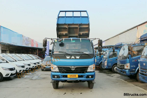 Feidi X3 série 156 ch 4X2(6 roues) 5,26 m camion benne Extérieur (2) | 86Trucks