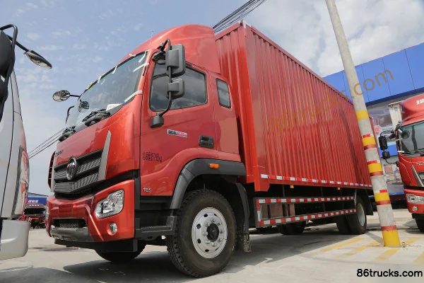 Foton Ruiwo ES5 220 hp 4X2(6 wheels) 6.8m van truck Exterior (3) | 86Trucks