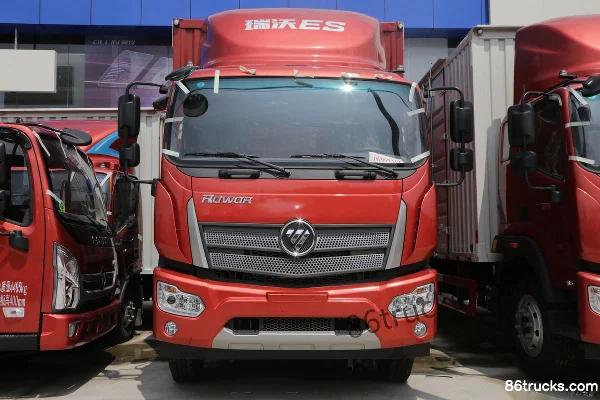 Foton Ruiwo ES5 220 hp 4X2(6 wheels) 6.8m van truck Exterior (2) | 86Trucks