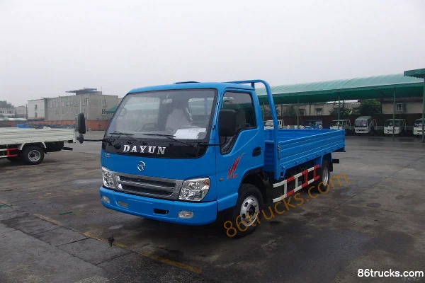 Dayun Qiyun 83 ch 4X2(6 roues) camion plateau 3,2 m cabine simple Extérieur (2) | 86Trucks