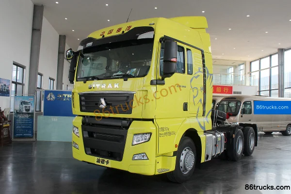 Sinotruk Sitrak C7H Heavy Truck 460 hp 6X4(10 wheels) CNG Automatic Tractor Truck (China VI) Exterior (3) | 86Trucks