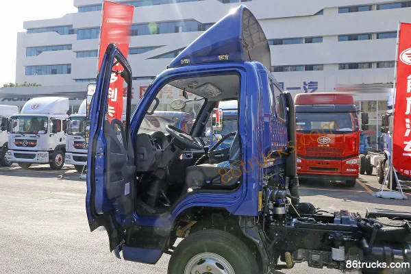 Foton Forland M3 143hp 4X2(6 wheels) 4.23m Single-row Flatbed Light Truck Chassis Cab (1) | 86Trucks