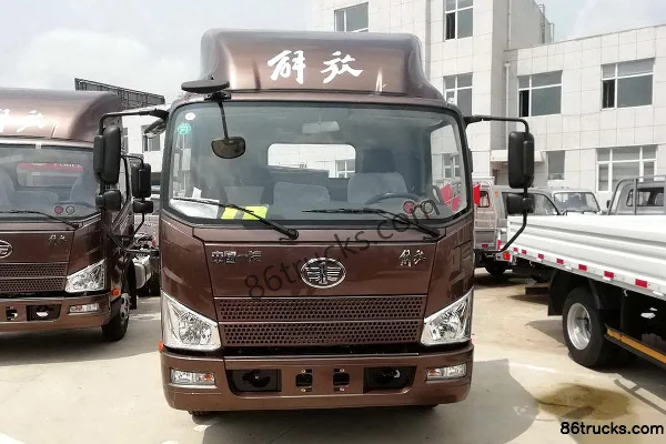 FAW Jiefang J6F 150hp 4X2(6 wheels) 4.21m single-row stake-grate light truck Exterior (2) | 86Trucks